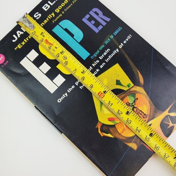 ESPer (Jack of Eagles) James Blish Book PB VTG 1952 AVON Sci-Fi Seemingly Unread - Picture 7 of 7